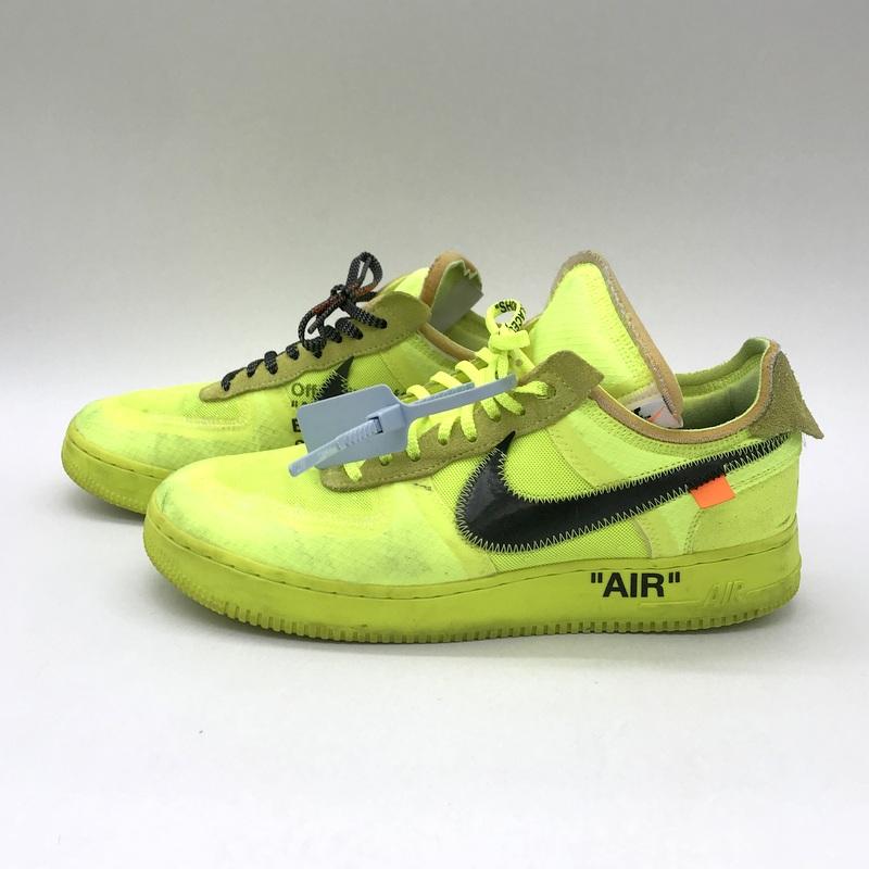 AA770 ナイキ エアフォース1 ロウ AO4606-700 楽天市場】THE 10 : NIKE AIR FORCE 1 LOW OFF-WHITE volt/black-volt