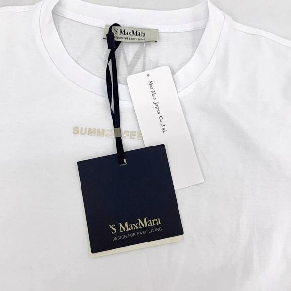 S MAXMARA エス マックスマーラ Tシャツ 新品同様 LUSSO サマー フィー 