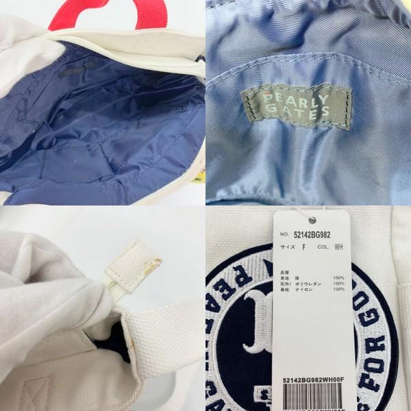 新品未使用　PEARLY GATES ショルダーバック　レディース PEARLY GATES ショルダーバッグ バッグ 「PEARLY GATES」ロゴ