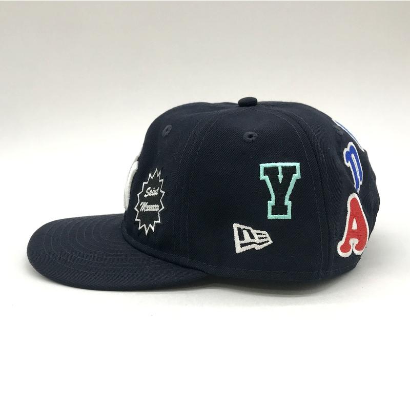 セントマイケル　刺繍ロゴ キャップ SAINT Mxxxxxx（セントマイケル） SAINT MICHAEL×NEW ERA×MLB YANKEES