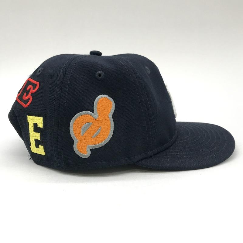 海外希少【SAINT Mxxxxxx】Cフロントワッペン キャップ SAINT Mxxxxxx MICHAEL×NEW ERA×MLB YANKEES キャップ 帽子