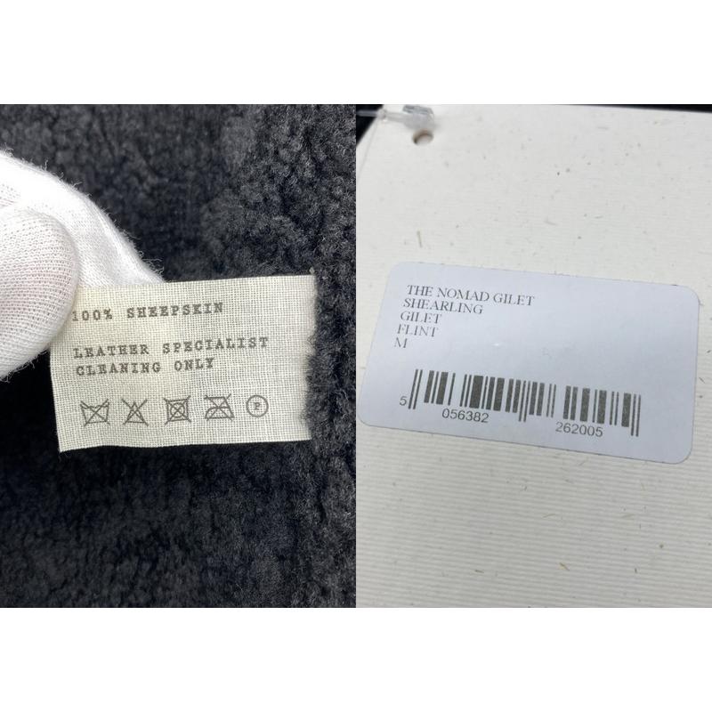 toogood トゥーグッド ベズト ジレ THE NOMAD GILET ノーマッドジレ メンズ Mサイズ ブラック アウター A14859◆の画像