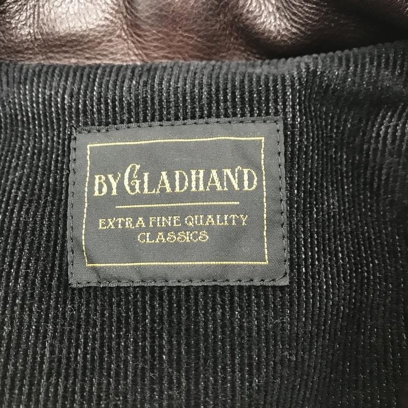BY GLADHAND by GLAD HAND レザージャケット 牛革 カウレザー 革ジャン