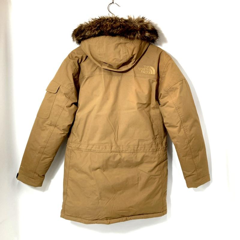 XSノースフェイスレディースベージュマクマードダウンジャケットパーカーNORTH THE NORTH FACE(ノースフェイス) MCMURDO PARKA マクマード パーカー