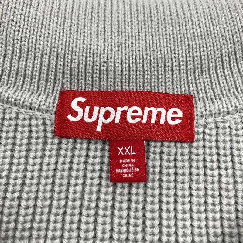 Supreme グレー ロゴ入り セーター S シュプリーム Supreme スウェット スモールボックスロゴ グレー メンズ
