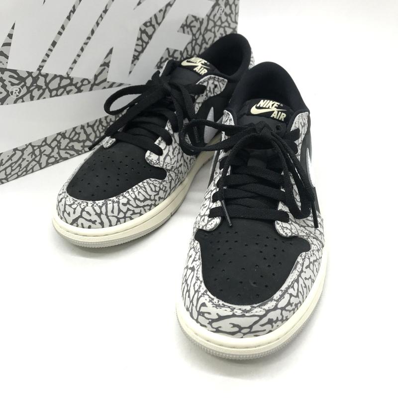 NIKE（ナイキ） スニーカー Air Jordan 1 Retro Low OG Black Cement