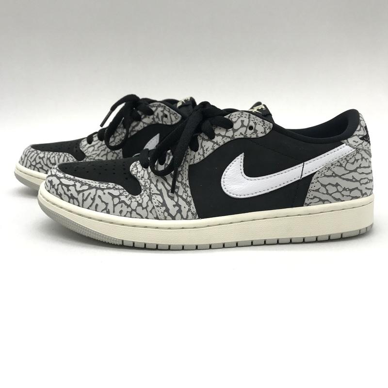 NIKE（ナイキ） スニーカー Air Jordan 1 Retro Low OG Black Cement