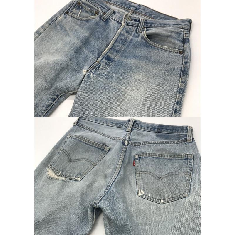 Levi's（リーバイス） LEVIS 501 デニムパンツ 66後期 ダメージデニム