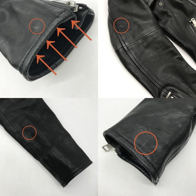 DIESEL レザージャケット TIMELESS ライダース シングル