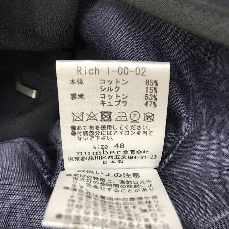 Rich I（リッチアイ） パンツ Rich I-00-02 スラックス テーパード 
