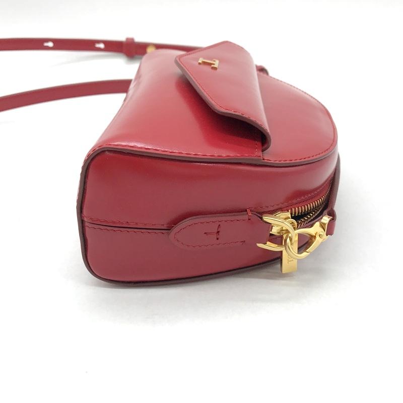 TOD'S（トッズ） ショルダーバッグ CAMERA BAG ポシェット レザー ミニ