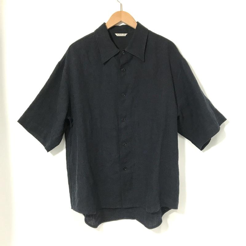AURALEE オーラリー 無地 ブラック Tシャツ サイズ3 半袖 XL AURALEE オーラリー 半袖Tシャツ A6SP01SH ブラック サイズ：3