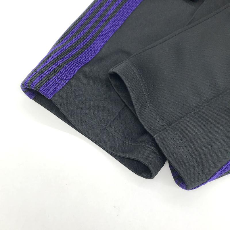 needles/ニードルズ 　トラックパンツ　ブラック/パープル J0345 二子玉)NEEDLES ニードルズ NARROW TRACK PANT トラックパンツ