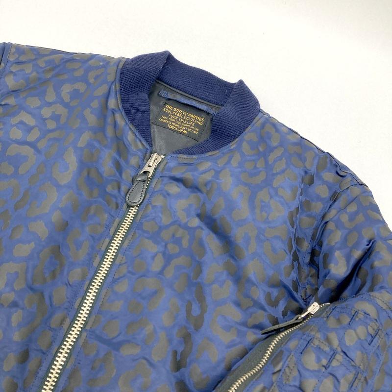 WACKO MARIA ワコマリア MA-1 フライトジャケット レオパード柄 メンズ