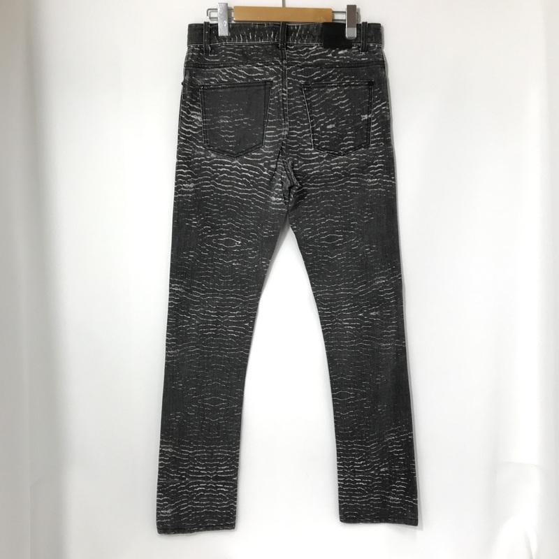 BALENCIAGA ブラック デニム BALENCIAGA】リラックスフィット パンツ デニム ブラック