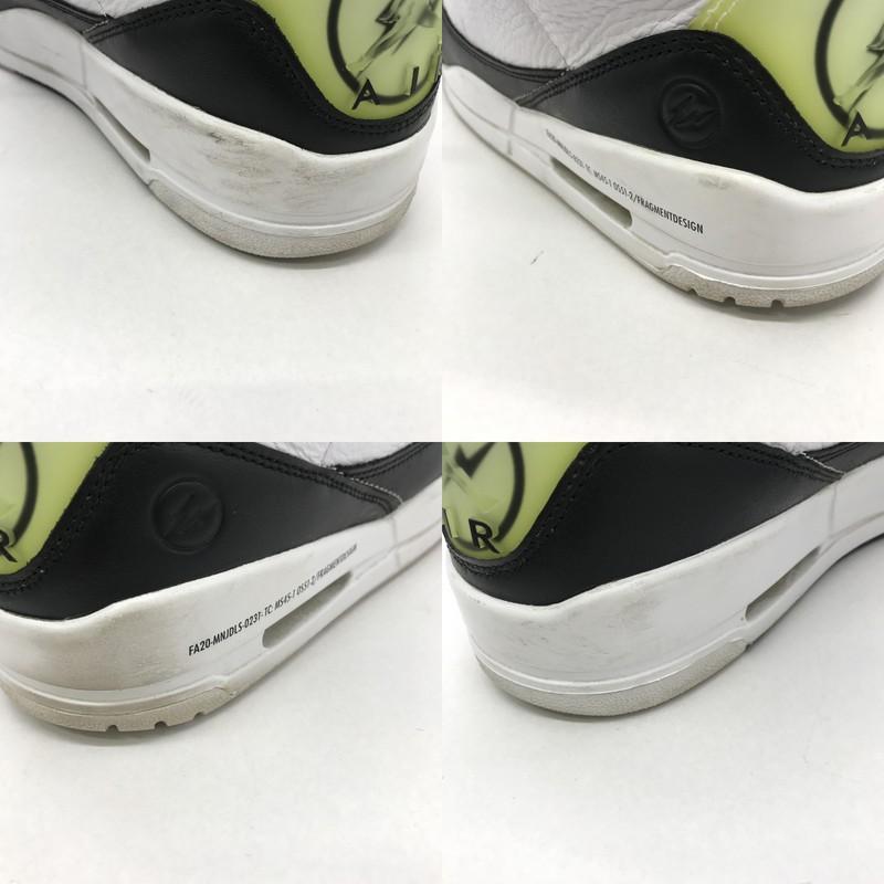 NIKE（ナイキ） Fragment Nike スニーカー Air Jordan 3 White Black 