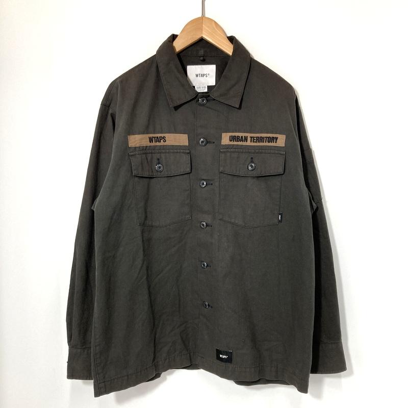 WTAPS（ダブルタップス） ミリタリーシャツ 長袖 BUDS LS 212BRDT