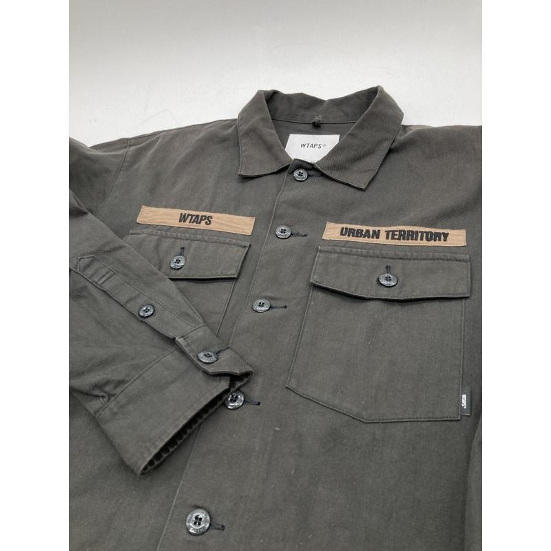 WTAPS（ダブルタップス） ミリタリーシャツ 長袖 BUDS LS 212BRDT