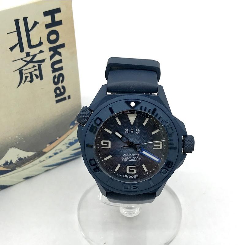 1000本限定 UNDONE × 北斎館 | The Wave Forward UNDONE The Wave