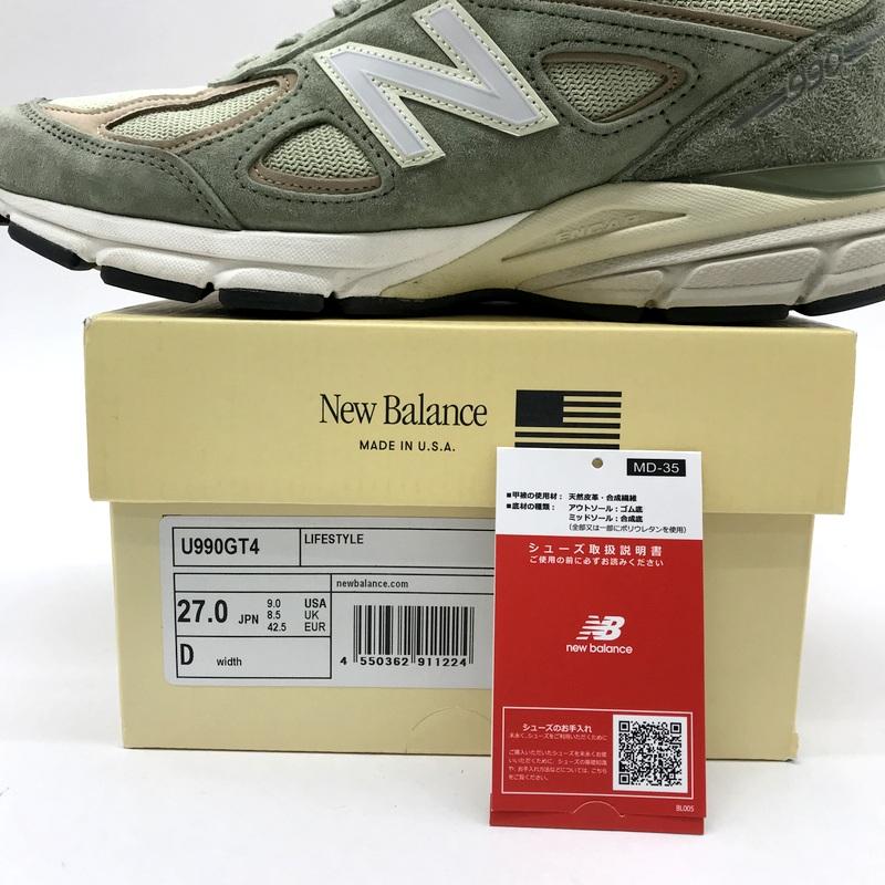 New Balance（ニューバランス） スニーカー U990GT4 メンズ 27cm