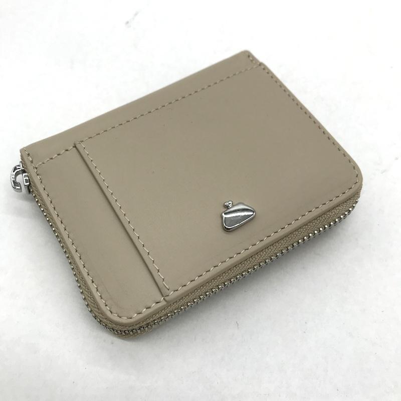 【新品】MaxMara　革財布　ベージュ Max Mara（マックスマーラ） Weekend Max Mara 財布 PASTICCINO 2つ折