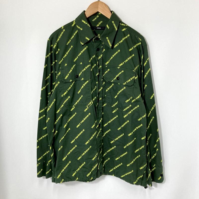 DIESEL（ディーゼル） DISEL S-JESSTA 長袖 コットン ワークシャツ 