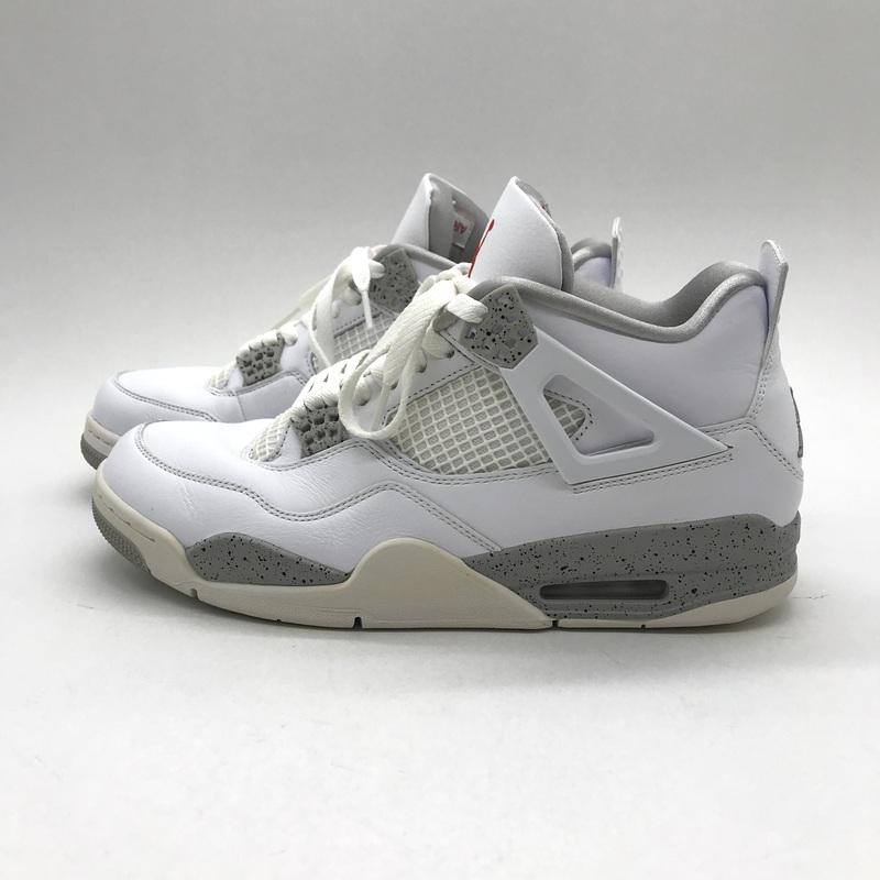 NIKE（ナイキ） スニーカー Air Jordan 4 Tech White CT8527-100 エア