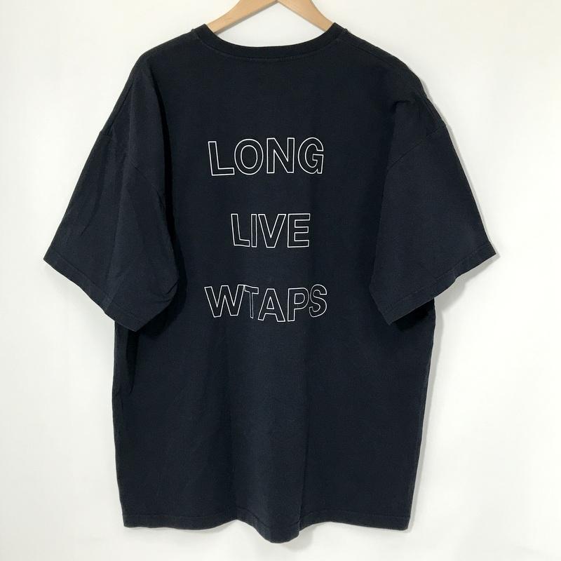 WTAPS WTVUA ネイビー Tシャツ　Ｌサイズ03 WTAPS WTVUA Tシャツ ネイビー Lサイズ ダブルタップス スポットT
