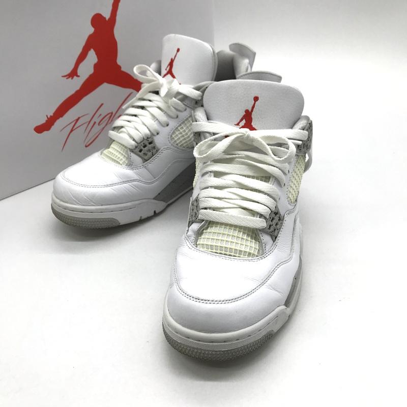 NIKE（ナイキ） スニーカー Air Jordan 4 CT8527-100 Tech White エア