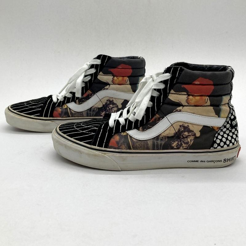 シュプリーム ギャルソン バンズ SK-8HI コラボ ハイカットスニーカー VANS Supreme COMMEdesGARCONS シュプリーム ギャルソン バンズ