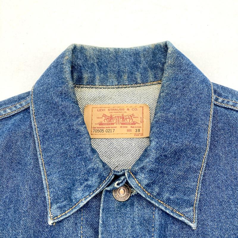 90s levis 70505 0217 38サイズ　usa製 Gジャン 90s levis 70505 0217 38サイズ usa製 Gジャン Levi's