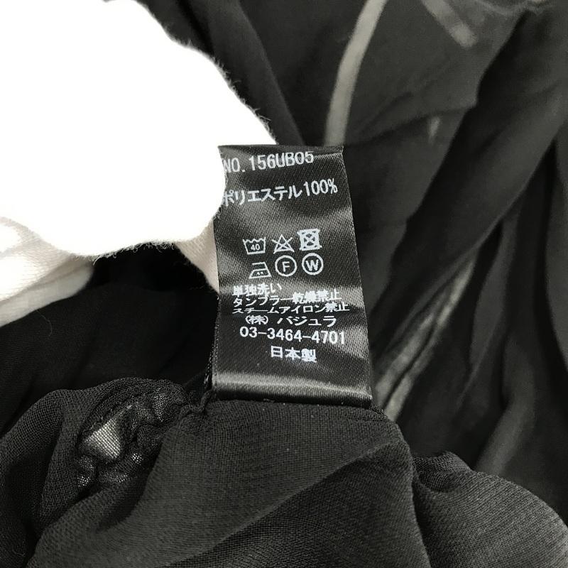 bajra（バジュラ） シャツ 長袖 シフォンランダムドットシャツ シアー 