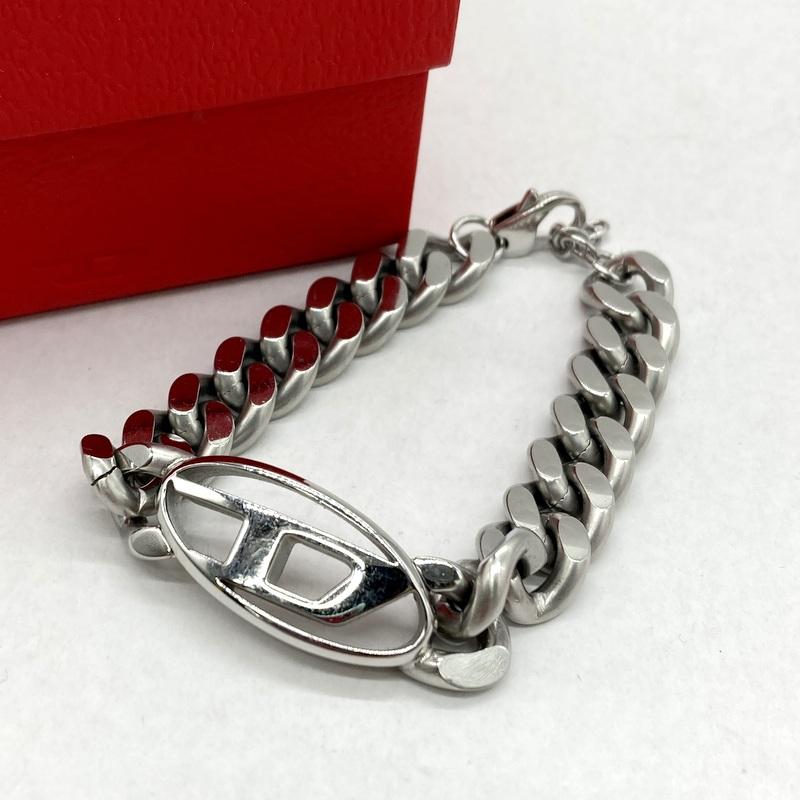DIESEL ブレスレット DX1432 DX1432 ブレスレット｜シルバー｜メンズ｜DIESEL