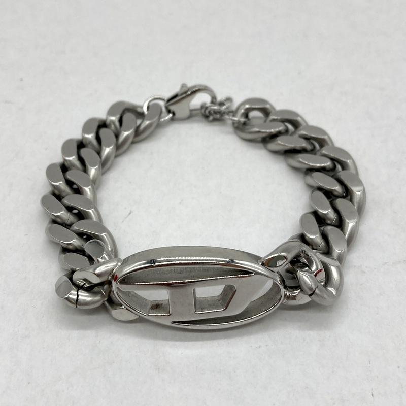 【新品】1　DIESEL ディーゼル チェーンブレスレットDX1432 DX1432 ブレスレット｜シルバー｜メンズ｜DIESEL