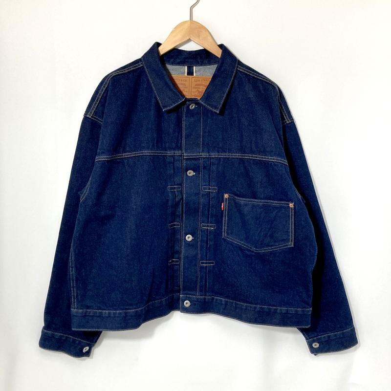 Levi's BEAMS デニムジャケット S Levi's × Beams デニムジャケット Gジャン コラボ ワイドデニム