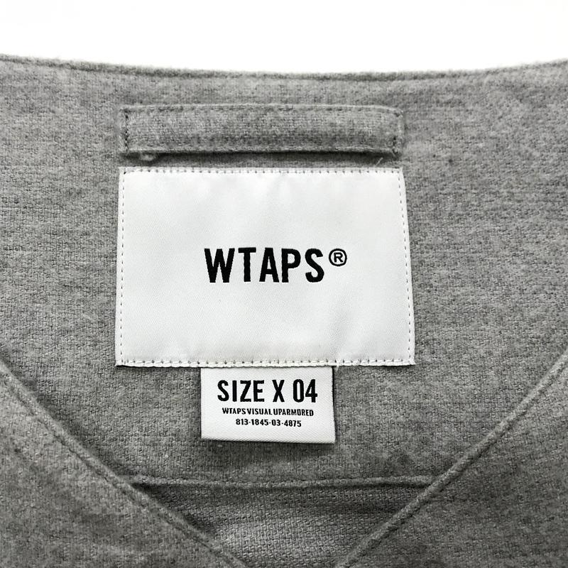 WTAPS（ダブルタップス） ベースボールシャツ 半袖 221TQDT-SHM06 プル