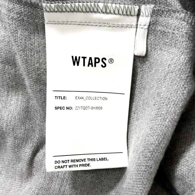 WTAPS（ダブルタップス） ベースボールシャツ 半袖 221TQDT-SHM06 プル