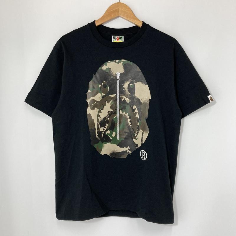 A BATHING APE（アベイシングエイプ） Tシャツ 半袖 BAPE Map Camo Ape