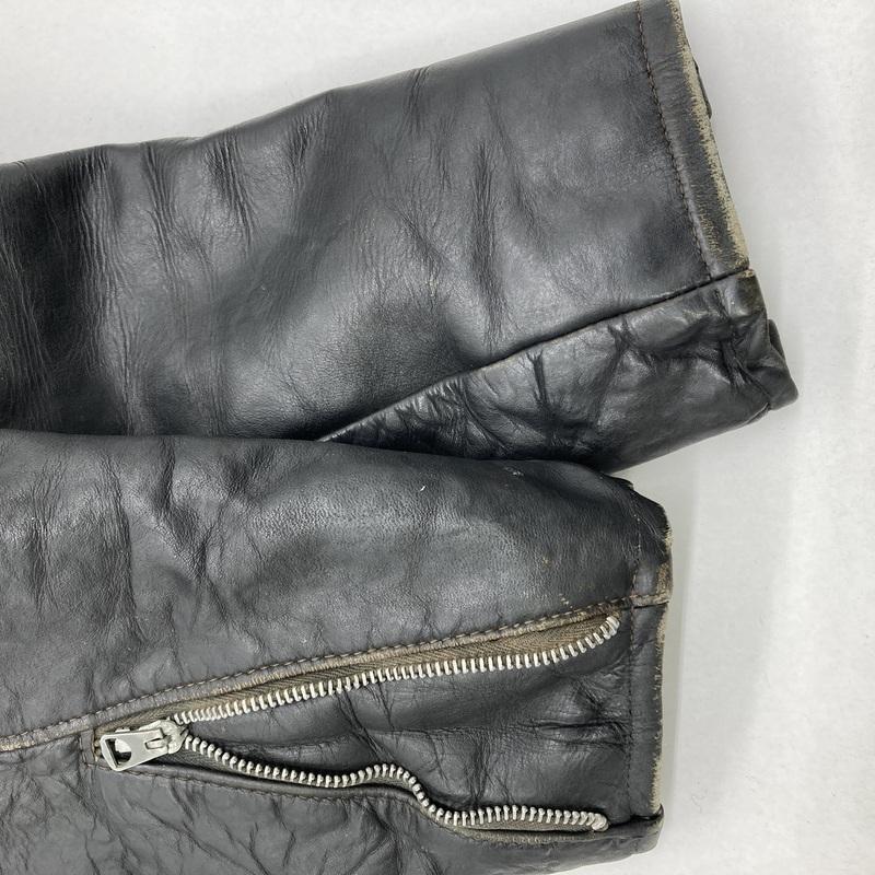 60s ダブルライダースジャケット レザージャケット 革ジャン