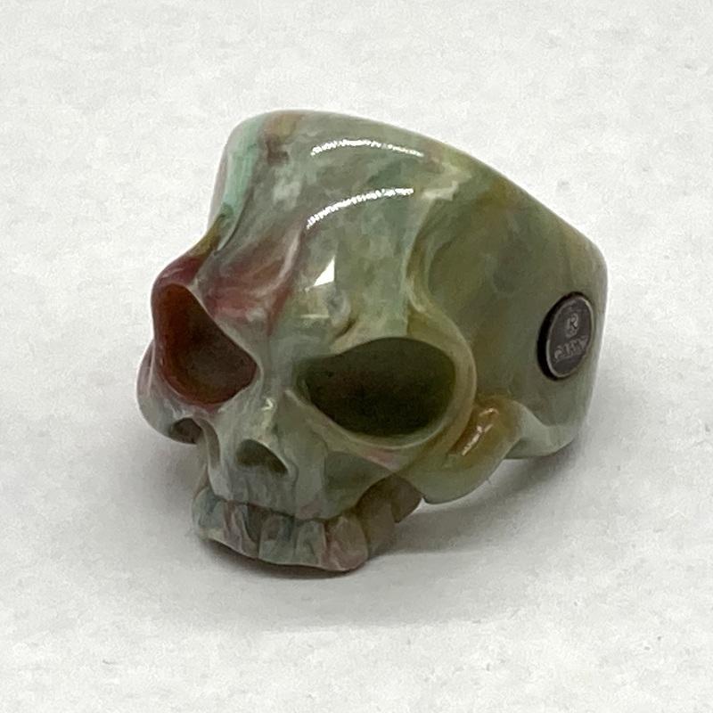 GARNI ガルニ 指輪 Skull Acrylic Ring スカルアクリルリング メンズ
