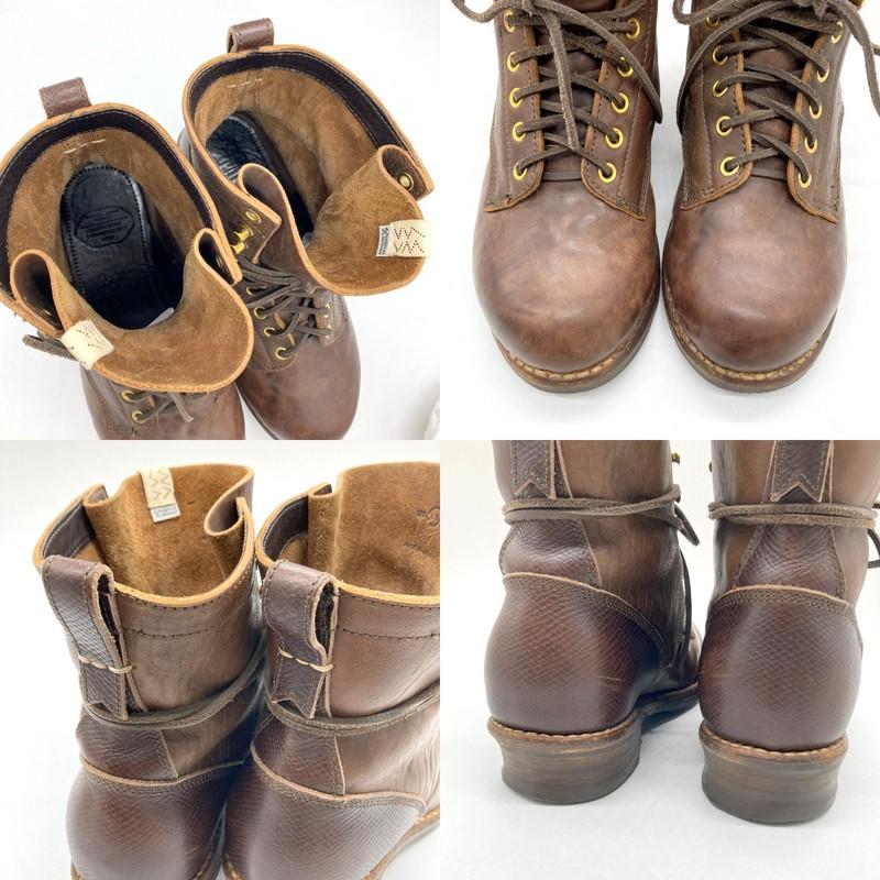 visvim（ヴィズヴィム） ビズビム レザーブーツ 21AW POUNDMAKER FOLK