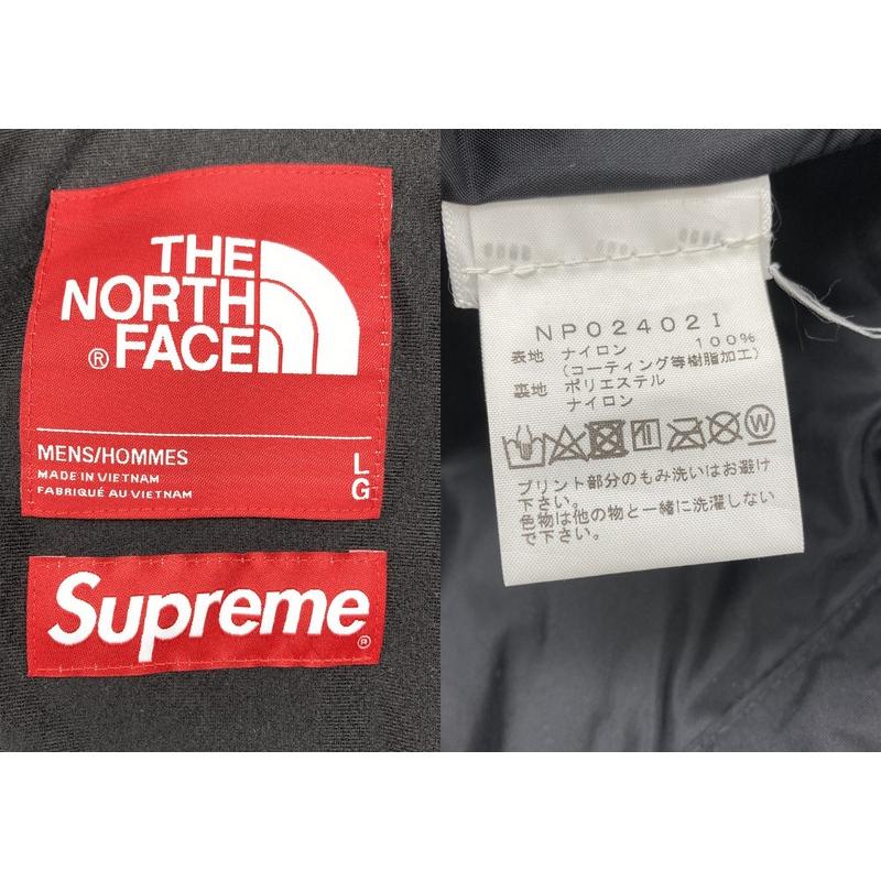 Supreme THE NORTH FACE シュプリーム ザノースフェイス マウンテンジャケット スカル メンズ Lサイズ ブラック アウター A14888◆の画像