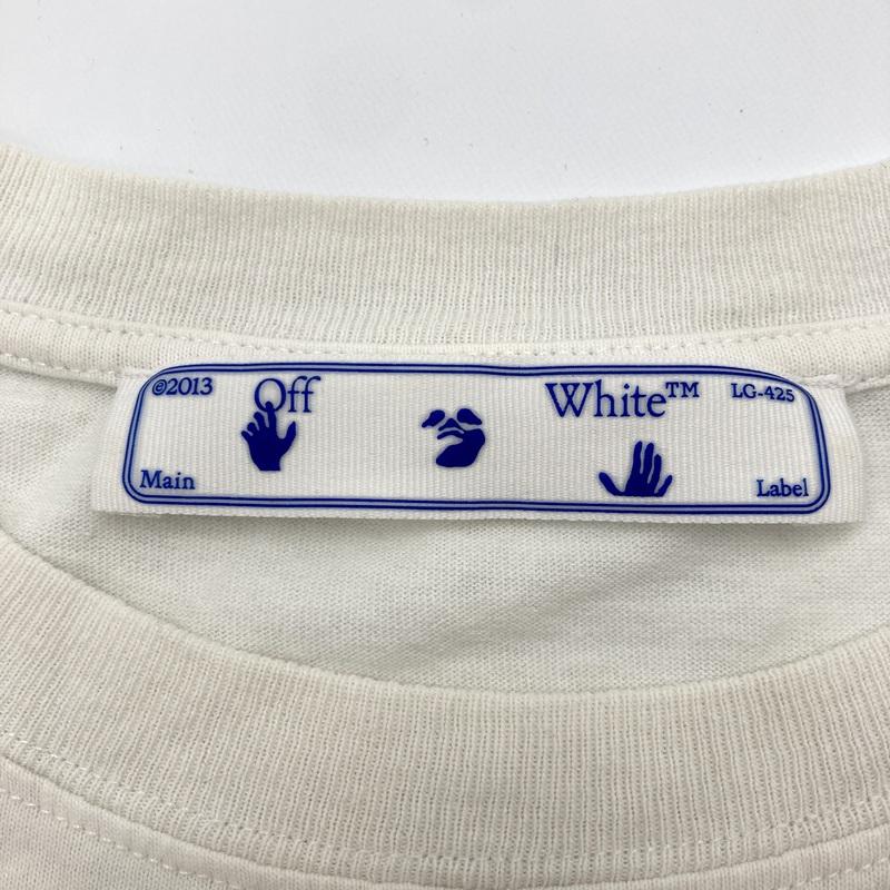 off white（オフホワイト） Tシャツ 半袖 クルーネック Blue Marker S 
