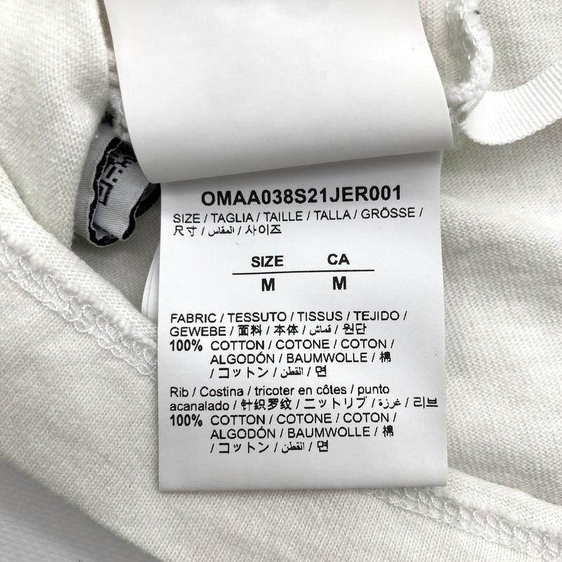 off white（オフホワイト） Tシャツ 半袖 クルーネック Blue Marker S