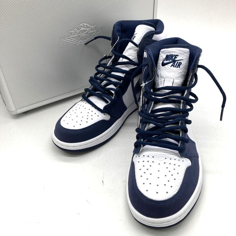 NIKE Nike ナイキ スニーカー Air Jordan 1 Retro High OG CO.JP Midnight Navy  DB5877-100 ミッドナイトネイビー 27.5cm 靴 B14946◇ : サンステップ Yahoo!店 - 通販 - Yahoo!ショッピング