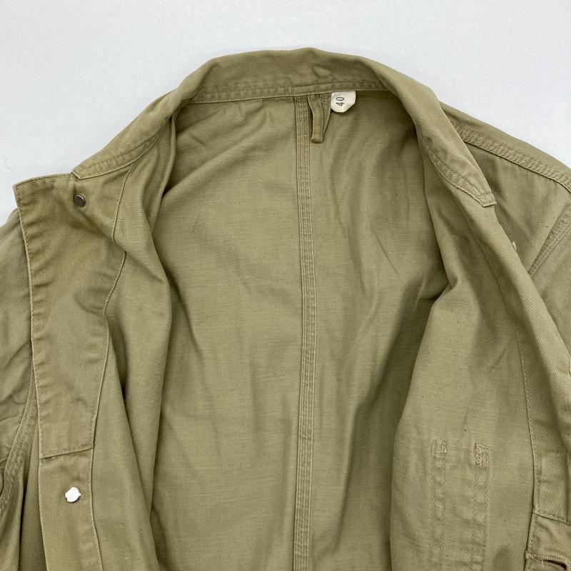 専用60s Vintage Sears シアーズ USA製 セットアップ４２XL Sears（シアーズ） 60s ショップコート ロング丈 ワークコート 無地