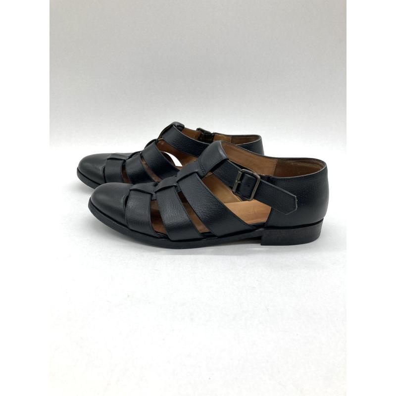 新品 ジャコメッティ　黒 グルカサンダル 40 フラテッリ ジャコメッティ グルカサンダル