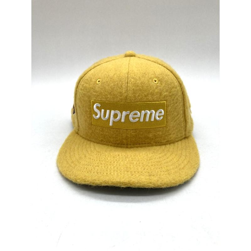 Supreme ×NEW ERAベースボールキャップ 黄色7 8/5 60.6㎝ Supreme（シュプリーム） SUPREME NEWERA ニューエラ 帽子 ウール