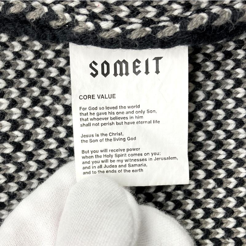 SOMEIT（サミット） SOMIT ニット セーター ダメージ加工 厚手