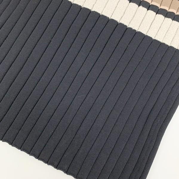 Herlipto ハーリップトゥ ニット ワンピース ボーダー Cotton Striped